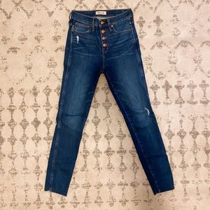 10” High-Rise Madewell Skinny Jeans